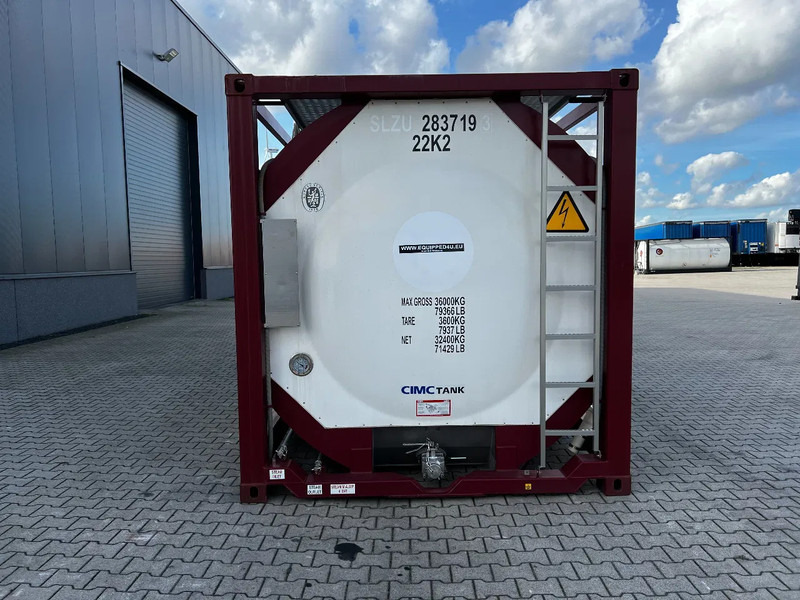 CIMC UNUSED, BOTH FOOD STUFF/CHEMICAL USE, 20FT ISO, 25.000L, L4BN, UN Portable, T11, test: 12-2026 - 저장 탱크 : 사진 5 CIMC UNUSED, BOTH FOOD STUFF/CHEMICAL USE, 20FT ISO, 25.000L, L4BN, UN Portable, T11, test: 12-2026 - 저장 탱크 : 사진 5