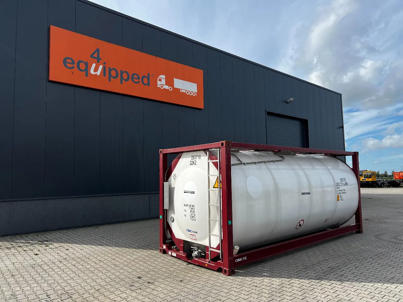 CIMC UNUSED, BOTH FOOD STUFF/CHEMICAL USE, 20FT ISO, 25.000L, L4BN, UN Portable, T11, test: 12-2026 - 저장 탱크 : 사진 1 CIMC UNUSED, BOTH FOOD STUFF/CHEMICAL USE, 20FT ISO, 25.000L, L4BN, UN Portable, T11, test: 12-2026 - 저장 탱크 : 사진 1