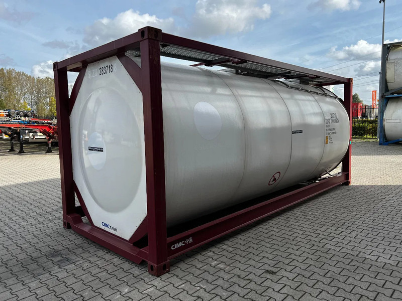 CIMC UNUSED, BOTH FOOD STUFF/CHEMICAL USE, 20FT ISO, 25.000L, L4BN, UN Portable, T11, test: 12-2026 - 저장 탱크 : 사진 4 CIMC UNUSED, BOTH FOOD STUFF/CHEMICAL USE, 20FT ISO, 25.000L, L4BN, UN Portable, T11, test: 12-2026 - 저장 탱크 : 사진 4