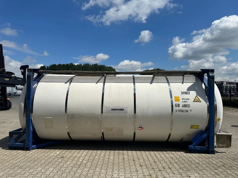 탱크 컨테이너 운반 물 화학품 CPV 31.030L, steam heating, UN PORTABLE, T11 : 사진 8