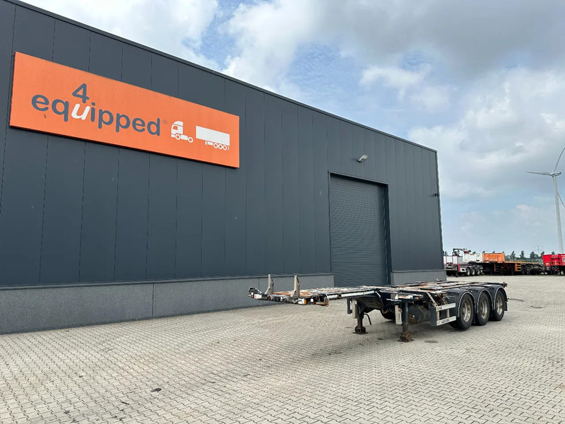 D-Tec FLEXITRAILER, 45FT HC MULTI, SAF + drum, liftaxle, NL-chassis - 컨테이너 운반 장치/ 스와프 보디 세미 트레일러 : 사진 2 D-Tec FLEXITRAILER, 45FT HC MULTI, SAF + drum, liftaxle, NL-chassis - 컨테이너 운반 장치/ 스와프 보디 세미 트레일러 : 사진 2