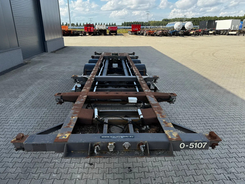 DESOT 20FT/30FT ADR-Chassis, Liftachse, Heckbundig, 2x vorhanden - 컨테이너 운반 장치/ 스와프 보디 세미 트레일러 : 사진 5 DESOT 20FT/30FT ADR-Chassis, Liftachse, Heckbundig, 2x vorhanden - 컨테이너 운반 장치/ 스와프 보디 세미 트레일러 : 사진 5