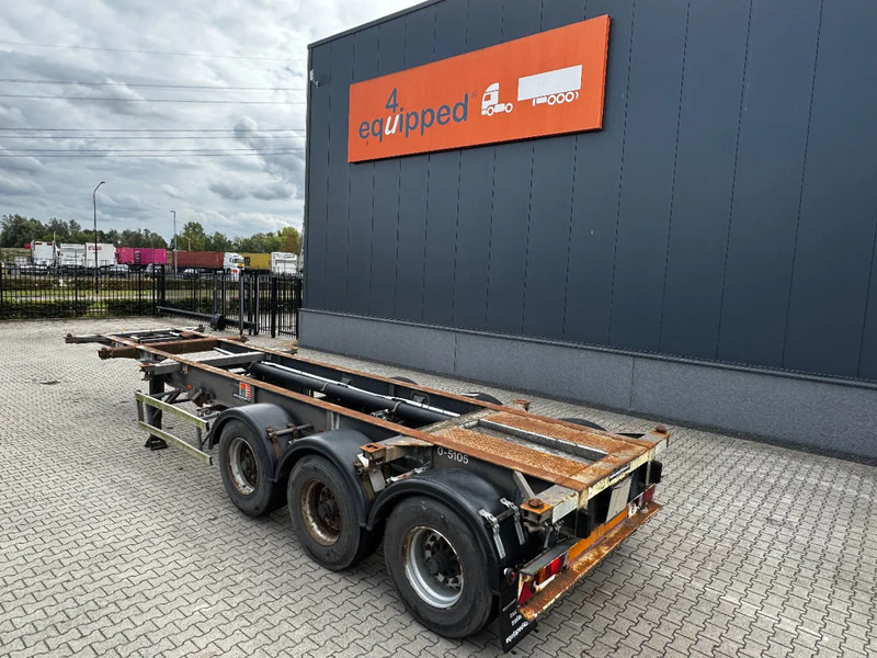 DESOT nice 20FT/30FT ADR-Chassis for SMALL PRICE, liftaxle, 5 twistlocks arms - 컨테이너 운반 장치/ 스와프 보디 세미 트레일러 : 사진 3 DESOT nice 20FT/30FT ADR-Chassis for SMALL PRICE, liftaxle, 5 twistlocks arms - 컨테이너 운반 장치/ 스와프 보디 세미 트레일러 : 사진 3