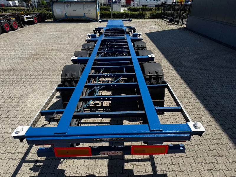 Groenewegen 40FT HC-chassis, BPW+Drum, liftaxle, NL-Chassis - 컨테이너 운반 장치/ 스와프 보디 세미 트레일러 : 사진 4 Groenewegen 40FT HC-chassis, BPW+Drum, liftaxle, NL-Chassis - 컨테이너 운반 장치/ 스와프 보디 세미 트레일러 : 사진 4