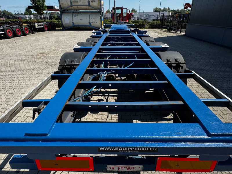 Groenewegen 40FT HC-chassis, BPW+Drum, liftaxle, NL-Chassis - 컨테이너 운반 장치/ 스와프 보디 세미 트레일러 : 사진 5 Groenewegen 40FT HC-chassis, BPW+Drum, liftaxle, NL-Chassis - 컨테이너 운반 장치/ 스와프 보디 세미 트레일러 : 사진 5