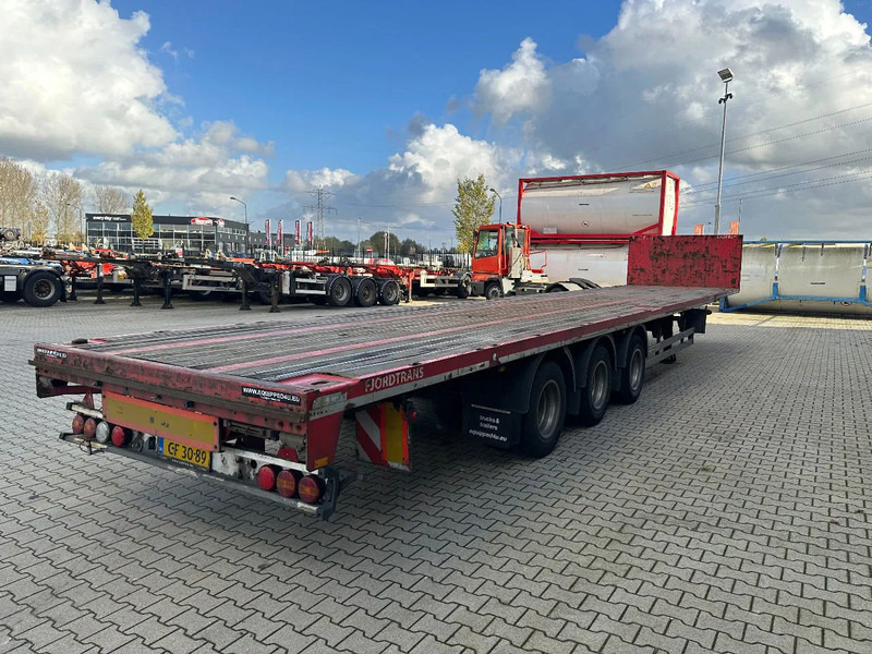 KEL-BERG HEAVY-DUTY MEGA PLATFORM, 1x 40FT / 2x 20FT HECKBÜNDIG, SAF + SCHEIBEBREMSEN, NL Auflieger - 드롭사이드/ 플랫베드 세미 트레일러 : 사진 3 KEL-BERG HEAVY-DUTY MEGA PLATFORM, 1x 40FT / 2x 20FT HECKBÜNDIG, SAF + SCHEIBEBREMSEN, NL Auflieger - 드롭사이드/ 플랫베드 세미 트레일러 : 사진 3