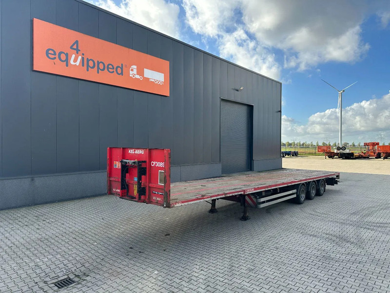 KEL-BERG HEAVY-DUTY MEGA PLATFORM, 1x 40FT / 2x 20FT HECKBÜNDIG, SAF + SCHEIBEBREMSEN, NL Auflieger - 드롭사이드/ 플랫베드 세미 트레일러 : 사진 1 KEL-BERG HEAVY-DUTY MEGA PLATFORM, 1x 40FT / 2x 20FT HECKBÜNDIG, SAF + SCHEIBEBREMSEN, NL Auflieger - 드롭사이드/ 플랫베드 세미 트레일러 : 사진 1