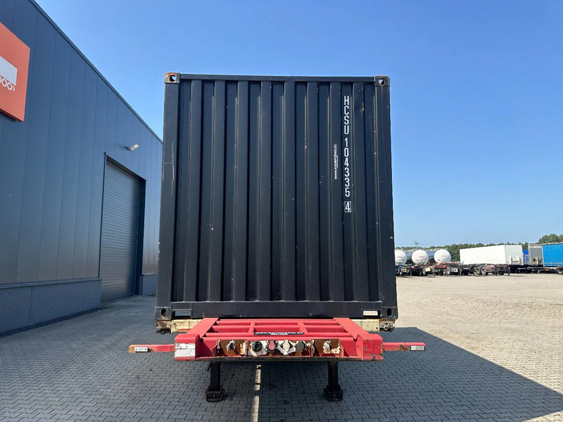 Krone 2-axle 20FT chassis + 20FT DV 8'6" container ONE-WAY - 컨테이너 운반 장치/ 스와프 보디 세미 트레일러 : 사진 5 Krone 2-axle 20FT chassis + 20FT DV 8'6" container ONE-WAY - 컨테이너 운반 장치/ 스와프 보디 세미 트레일러 : 사진 5
