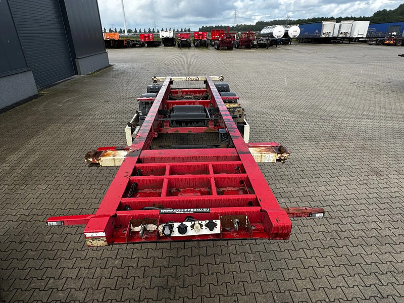 Krone 2-axle 20FT chassis, BPW + drumbrakes, airsuspension, empty weight: 3.180kg, 2x available - 컨테이너 운반 장치/ 스와프 보디 세미 트레일러 : 사진 5 Krone 2-axle 20FT chassis, BPW + drumbrakes, airsuspension, empty weight: 3.180kg, 2x available - 컨테이너 운반 장치/ 스와프 보디 세미 트레일러 : 사진 5