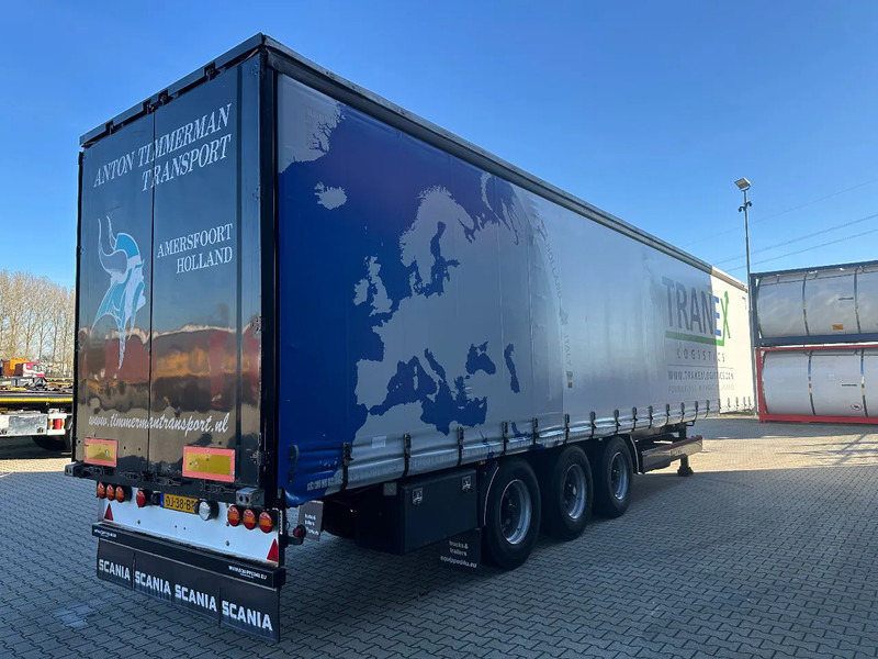 Krone BPW + Trommelbremsen / Innenhöhe 2.75m / Rungtasschen / NL-Auflieger - 커튼사이더 세미 트레일러 : 사진 3 Krone BPW + Trommelbremsen / Innenhöhe 2.75m / Rungtasschen / NL-Auflieger - 커튼사이더 세미 트레일러 : 사진 3