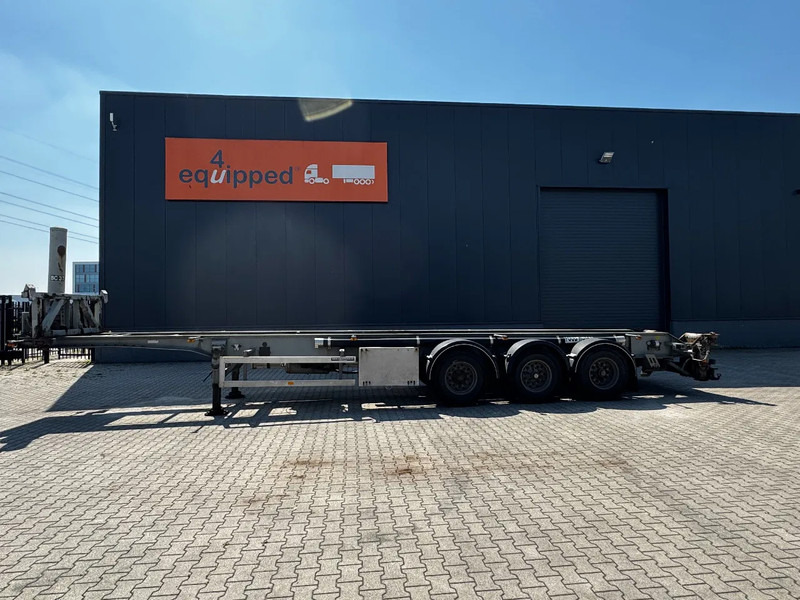 LAG 40FT Tipping-chassis, SELF SUPPORTING, BPW + DRUM, NL-chassis - 컨테이너 운반 장치/ 스와프 보디 세미 트레일러 : 사진 3 LAG 40FT Tipping-chassis, SELF SUPPORTING, BPW + DRUM, NL-chassis - 컨테이너 운반 장치/ 스와프 보디 세미 트레일러 : 사진 3