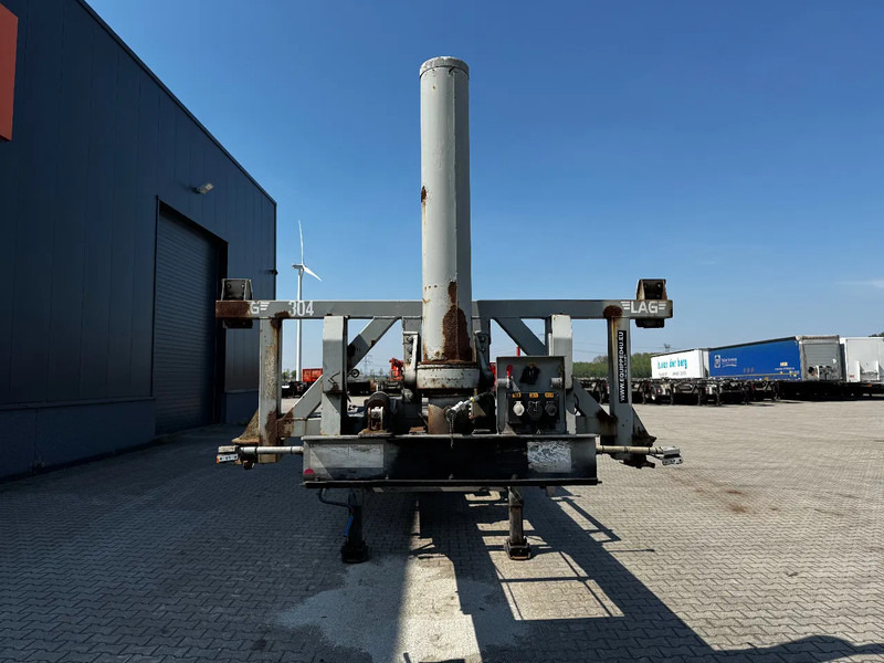 LAG 40FT Tipping-chassis, SELF SUPPORTING, BPW + DRUM, NL-chassis - 컨테이너 운반 장치/ 스와프 보디 세미 트레일러 : 사진 5 LAG 40FT Tipping-chassis, SELF SUPPORTING, BPW + DRUM, NL-chassis - 컨테이너 운반 장치/ 스와프 보디 세미 트레일러 : 사진 5