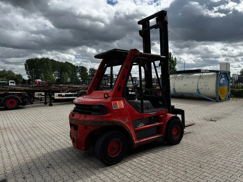 Linde H80D FORKLIFT, 8000KG, duplex, 6 cil. Deutz diesel, 14.934hrs, - 디젤 지게차 : 사진 4 Linde H80D FORKLIFT, 8000KG, duplex, 6 cil. Deutz diesel, 14.934hrs, - 디젤 지게차 : 사진 4