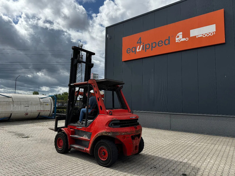 Linde H80D FORKLIFT, 8000KG, duplex, 6 cil. Deutz diesel, 14.934hrs, - 디젤 지게차 : 사진 3 Linde H80D FORKLIFT, 8000KG, duplex, 6 cil. Deutz diesel, 14.934hrs, - 디젤 지게차 : 사진 3