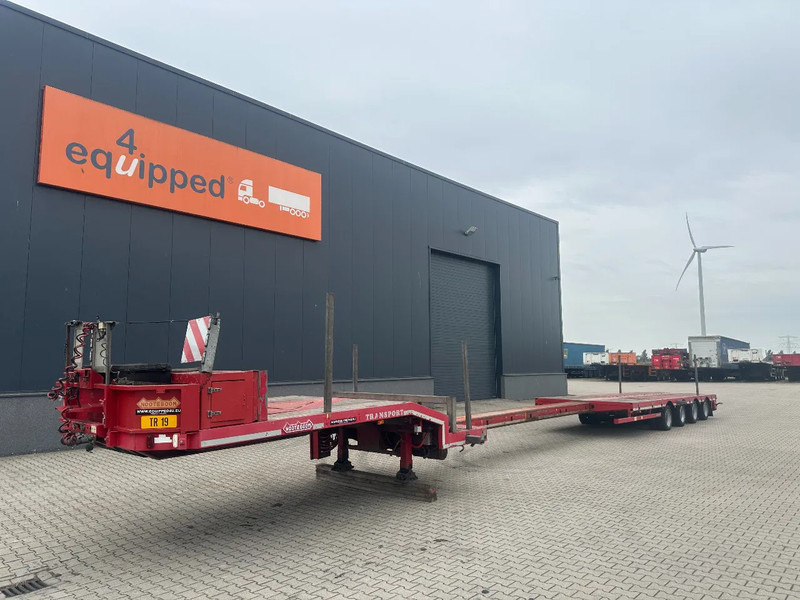 Nooteboom MCO-50-04V 4-axle lowloader, 4x hydraulic steering, 6700mm extendable, floor height: 785mm, NL-trailer, APK: 11/2025 - 저하대 세미 트레일러 : 사진 1 Nooteboom MCO-50-04V 4-axle lowloader, 4x hydraulic steering, 6700mm extendable, floor height: 785mm, NL-trailer, APK: 11/2025 - 저하대 세미 트레일러 : 사진 1