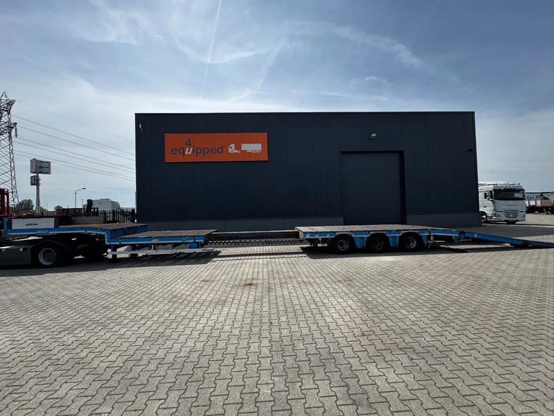 Nooteboom OSD-48-03V lowloader, hydraulic ramps + platform, 370cm extendable, SAF + drum, NL-trailer - 저하대 세미 트레일러 : 사진 4 Nooteboom OSD-48-03V lowloader, hydraulic ramps + platform, 370cm extendable, SAF + drum, NL-trailer - 저하대 세미 트레일러 : 사진 4