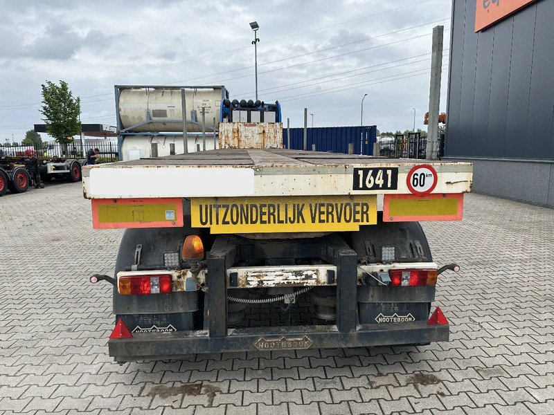 드롭사이드/ 플랫베드 세미 트레일러 Nooteboom OVB-73-04, 73 tons Ballast trailer, 4 axles, 3 hydraulic steering axles, 75% tyres, MOT 03/2026 : 사진 7
