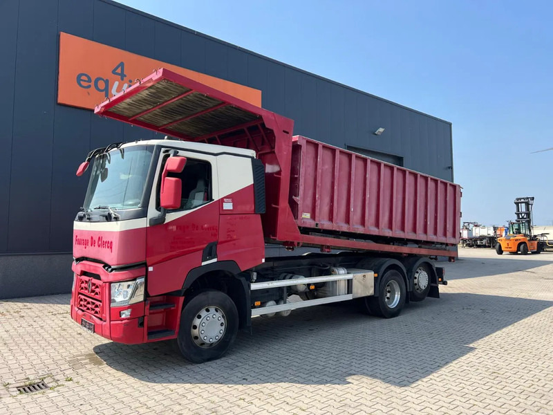 Renault T460 6x2, TIPPING FLATBED + TIPPING BOX (removable), original 251.464km!!! - 덤프트럭 : 사진 3 Renault T460 6x2, TIPPING FLATBED + TIPPING BOX (removable), original 251.464km!!! - 덤프트럭 : 사진 3