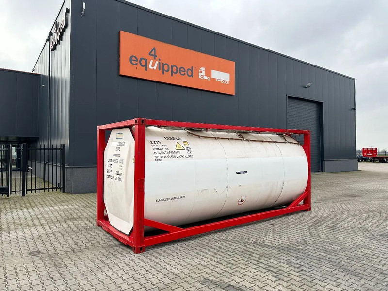 SINGAMAS 20FT ISO, 26.000L/1-COMP/3 BAFFELS/3 manholes, 5Y inspection: 06/2027 - 저장 탱크 : 사진 1 SINGAMAS 20FT ISO, 26.000L/1-COMP/3 BAFFELS/3 manholes, 5Y inspection: 06/2027 - 저장 탱크 : 사진 1