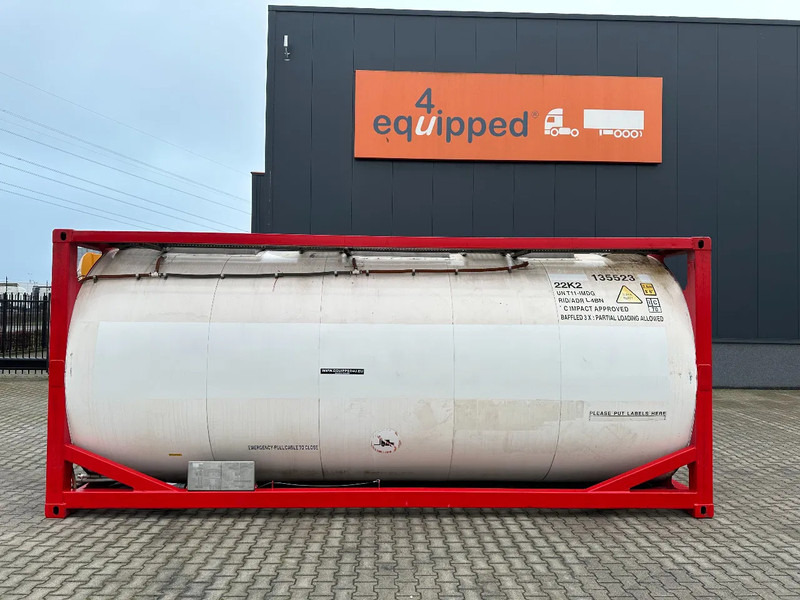 SINGAMAS 20FT ISO, 26.000L/1-COMP/3 BAFFELS/3 manholes, 5Y inspection: 06/2027 - 저장 탱크 : 사진 2 SINGAMAS 20FT ISO, 26.000L/1-COMP/3 BAFFELS/3 manholes, 5Y inspection: 06/2027 - 저장 탱크 : 사진 2