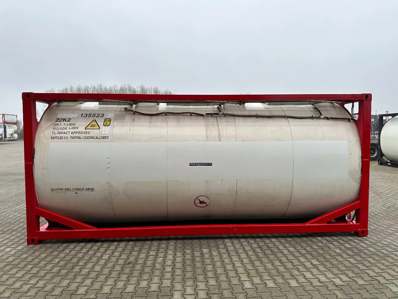 SINGAMAS 20FT ISO, 26.000L/1-COMP/3 BAFFELS/3 manholes, 5Y inspection: 06/2027 - 저장 탱크 : 사진 3 SINGAMAS 20FT ISO, 26.000L/1-COMP/3 BAFFELS/3 manholes, 5Y inspection: 06/2027 - 저장 탱크 : 사진 3