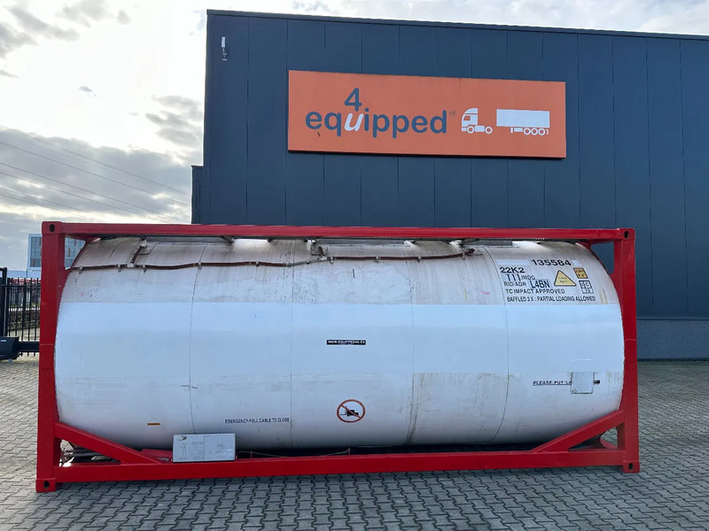 SINGAMAS 20FT ISO, 26.000L/1-COMP/3 BAFFELS/3 manholes, ADR inspectio valid till: 07/2025 - 저장 탱크 : 사진 2 SINGAMAS 20FT ISO, 26.000L/1-COMP/3 BAFFELS/3 manholes, ADR inspectio valid till: 07/2025 - 저장 탱크 : 사진 2