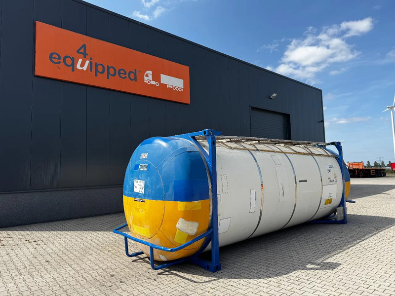 UBH 20FT SWAP 34.570L, 4 baffles / 5 holes / T12 / 5Y-test valid till 07/2026 - 탱크 컨테이너 : 사진 1 UBH 20FT SWAP 34.570L, 4 baffles / 5 holes / T12 / 5Y-test valid till 07/2026 - 탱크 컨테이너 : 사진 1