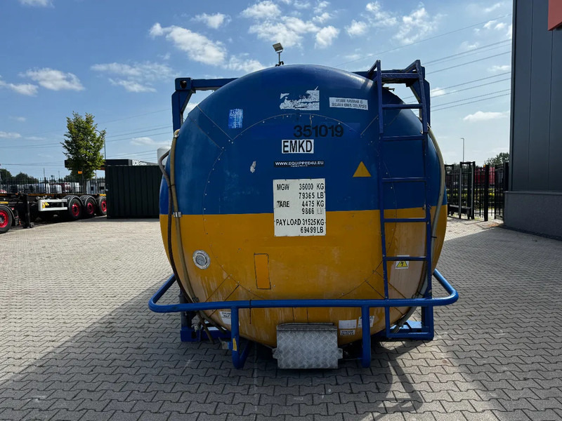 UBH 20FT SWAP 34.570L, 4 baffles / 5 holes / T12 / 5Y-test valid till 07/2026 - 탱크 컨테이너 : 사진 4 UBH 20FT SWAP 34.570L, 4 baffles / 5 holes / T12 / 5Y-test valid till 07/2026 - 탱크 컨테이너 : 사진 4