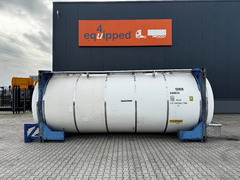 UBH Universal Bulk Handling 20 FT SWAP BODY 31.169L UN Portable T7 valid 5Y test: 05/2027 - 저장 탱크 : 사진 2 UBH Universal Bulk Handling 20 FT SWAP BODY 31.169L UN Portable T7 valid 5Y test: 05/2027 - 저장 탱크 : 사진 2