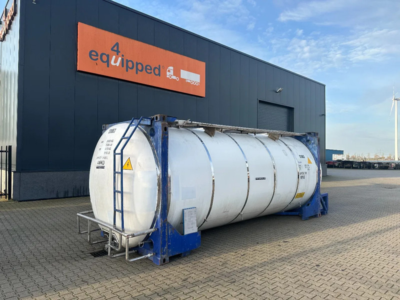 UBH Universal Bulk Handling 20 FT SWAP BODY 31.345L UN Portable T7 valid 5Y test: 04/2028 - 저장 탱크 : 사진 1 UBH Universal Bulk Handling 20 FT SWAP BODY 31.345L UN Portable T7 valid 5Y test: 04/2028 - 저장 탱크 : 사진 1