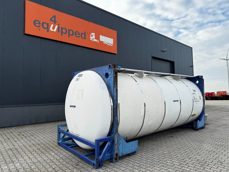 UBH Universal Bulk Handling 20 FT Swap, 31.169L, UN Portable, T7, valid 5Y test: 05/2027 - 저장 탱크 : 사진 1 UBH Universal Bulk Handling 20 FT Swap, 31.169L, UN Portable, T7, valid 5Y test: 05/2027 - 저장 탱크 : 사진 1