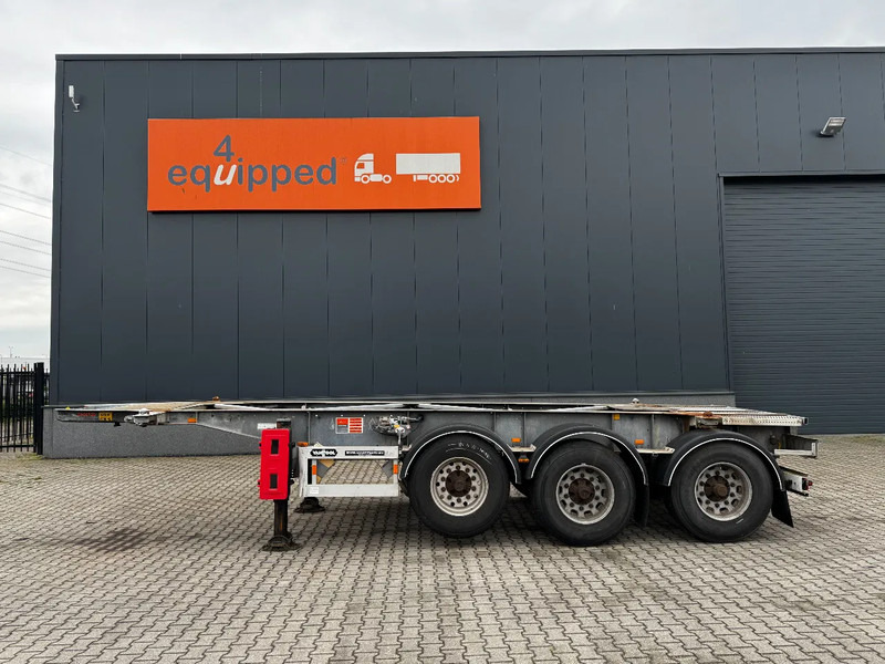 Van Hool 20FT / 20FT SWAP ADR (EX/II, EX/III, FL, OX, AT), BPW, disc brakes, liftaxle, galvanized, ALCOA, NL-Chassis, empty weight 3.300K - 컨테이너 운반 장치/ 스와프 보디 세미 트레일러 : 사진 2 Van Hool 20FT / 20FT SWAP ADR (EX/II, EX/III, FL, OX, AT), BPW, disc brakes, liftaxle, galvanized, ALCOA, NL-Chassis, empty weight 3.300K - 컨테이너 운반 장치/ 스와프 보디 세미 트레일러 : 사진 2
