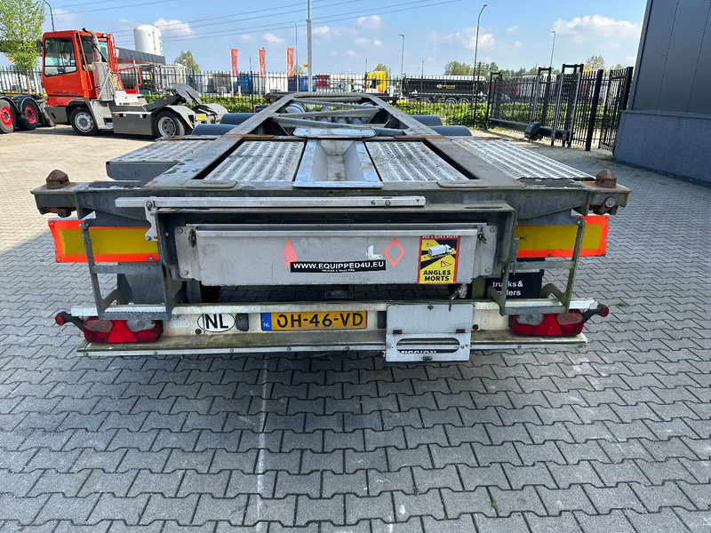 Van Hool 20FT/30FT, ADR (EX/II, EX/III, FL, OX, AT), BPW + drum, ALCOA, galvanized, liftaxle, NL-Chassis - 컨테이너 운반 장치/ 스와프 보디 세미 트레일러 : 사진 4 Van Hool 20FT/30FT, ADR (EX/II, EX/III, FL, OX, AT), BPW + drum, ALCOA, galvanized, liftaxle, NL-Chassis - 컨테이너 운반 장치/ 스와프 보디 세미 트레일러 : 사진 4