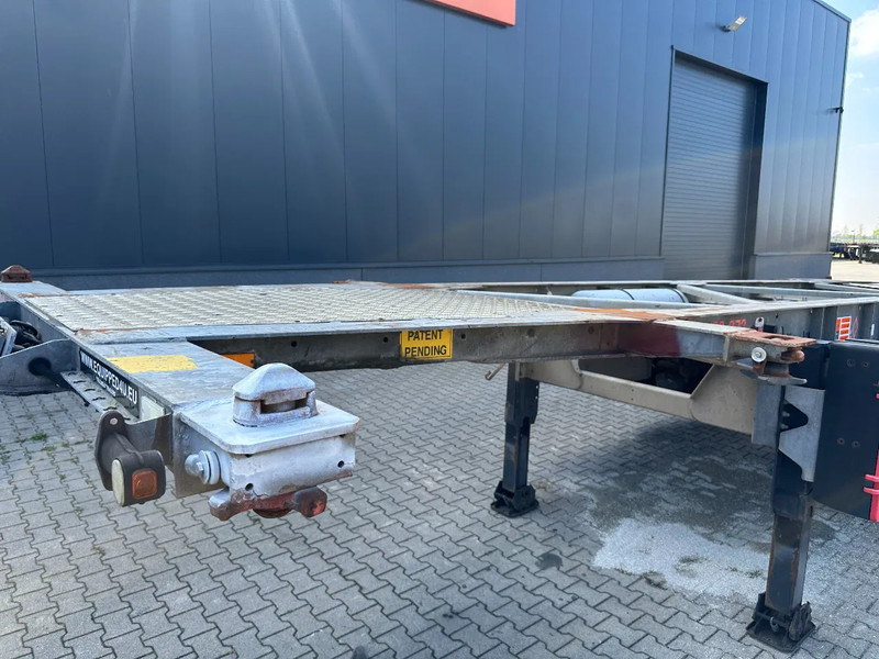 컨테이너 운반 장치/ 스와프 보디 세미 트레일러 Van Hool 20FT/30FT, ADR (EX/II, EX/III, FL, OX, AT), BPW + drum, ALCOA, galvanized, liftaxle, NL-Chassis : 사진 10