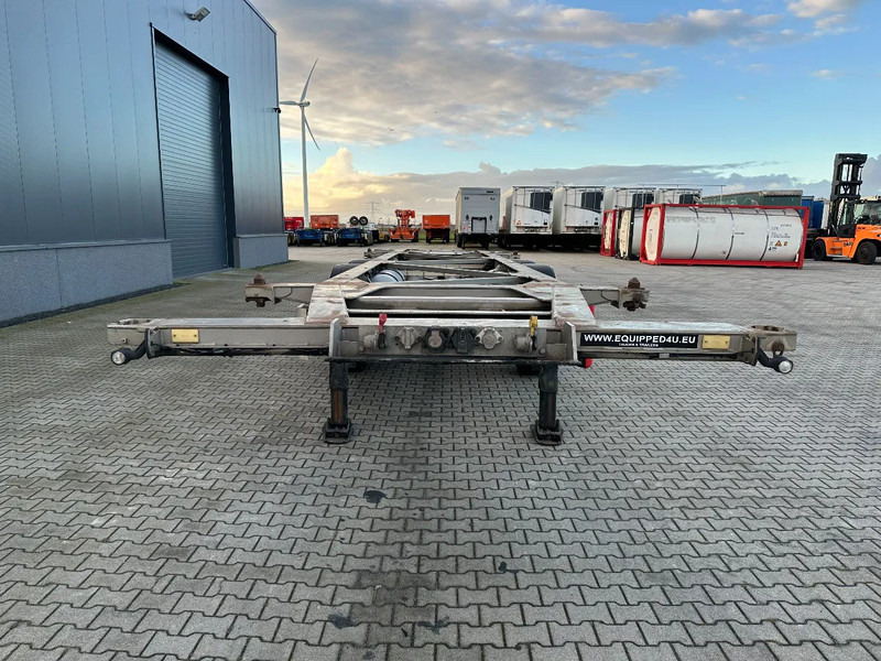 Van Hool 20FT/30FT, ADR (FL, AT, OX), empty weight: 3.700kg, ALCOA, galvanized, BPW + DISC, liftaxle - 컨테이너 운반 장치/ 스와프 보디 세미 트레일러 : 사진 5 Van Hool 20FT/30FT, ADR (FL, AT, OX), empty weight: 3.700kg, ALCOA, galvanized, BPW + DISC, liftaxle - 컨테이너 운반 장치/ 스와프 보디 세미 트레일러 : 사진 5