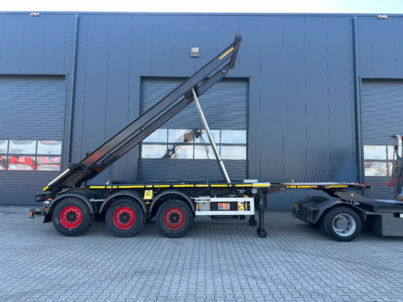 Van Hool 20FT, 66° Tipping-chassis, ADR (EX/II, EX/III, FL, OX, AT), SAF, 2 liftaxles, 380V - 컨테이너 운반 장치/ 스와프 보디 세미 트레일러 : 사진 3 Van Hool 20FT, 66° Tipping-chassis, ADR (EX/II, EX/III, FL, OX, AT), SAF, 2 liftaxles, 380V - 컨테이너 운반 장치/ 스와프 보디 세미 트레일러 : 사진 3