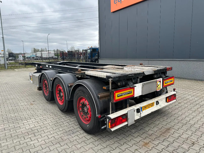 Van Hool 20FT Tipping-chassis, ADR (EX/II, EX/III, FL, AT, OX), SAF, 2 liftaxles, APK/ADR: 06-2026 - 컨테이너 운반 장치/ 스와프 보디 세미 트레일러 : 사진 4 Van Hool 20FT Tipping-chassis, ADR (EX/II, EX/III, FL, AT, OX), SAF, 2 liftaxles, APK/ADR: 06-2026 - 컨테이너 운반 장치/ 스와프 보디 세미 트레일러 : 사진 4