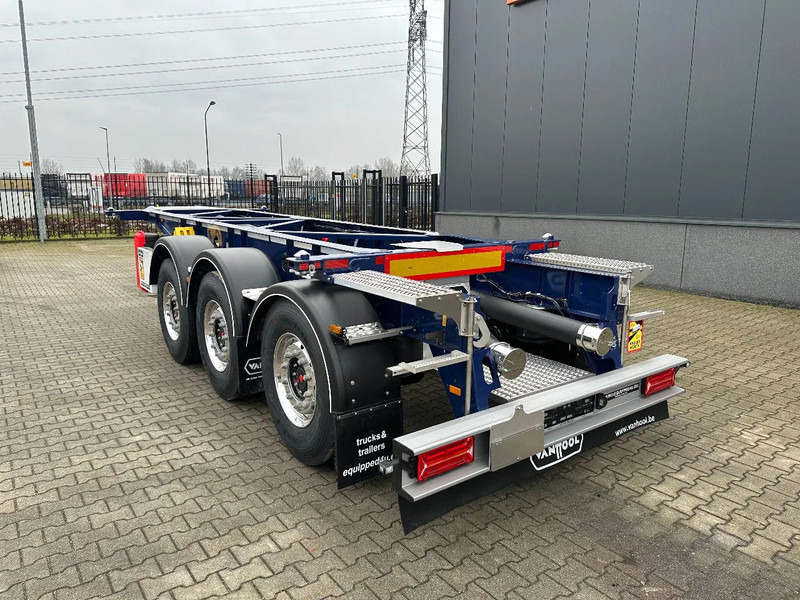 Van Hool NEW / DIRECT AVAILABLE 20FT / 20FT SWAP ADR-CHASSIS, DISCBRAKES, 3x available, ALU WHEELS - 컨테이너 운반 장치/ 스와프 보디 세미 트레일러 : 사진 5 Van Hool NEW / DIRECT AVAILABLE 20FT / 20FT SWAP ADR-CHASSIS, DISCBRAKES, 3x available, ALU WHEELS - 컨테이너 운반 장치/ 스와프 보디 세미 트레일러 : 사진 5