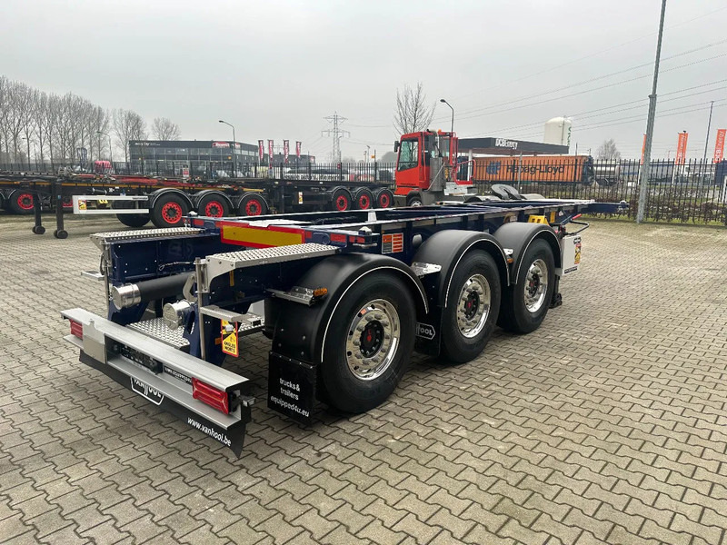 Van Hool NEW / DIRECT AVAILABLE 20FT ADR-CHASSIS, EMPTY WEIGHT: 3.300KG, DISCBRAKES, 3x available, ALU WHEELS - 컨테이너 운반 장치/ 스와프 보디 세미 트레일러 : 사진 5 Van Hool NEW / DIRECT AVAILABLE 20FT ADR-CHASSIS, EMPTY WEIGHT: 3.300KG, DISCBRAKES, 3x available, ALU WHEELS - 컨테이너 운반 장치/ 스와프 보디 세미 트레일러 : 사진 5