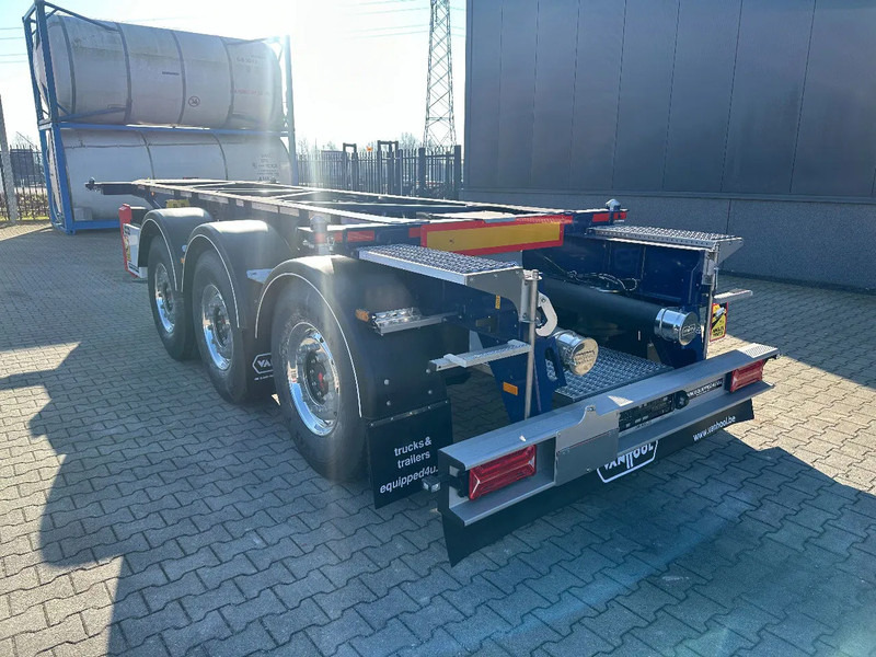 Van Hool NEW / DIRECT AVAILABLE 20FT ADR-CHASSIS, EMPTY WEIGHT: 3.300KG, DISCBRAKES, 3x available, ALU WHEELS - 컨테이너 운반 장치/ 스와프 보디 세미 트레일러 : 사진 5 Van Hool NEW / DIRECT AVAILABLE 20FT ADR-CHASSIS, EMPTY WEIGHT: 3.300KG, DISCBRAKES, 3x available, ALU WHEELS - 컨테이너 운반 장치/ 스와프 보디 세미 트레일러 : 사진 5