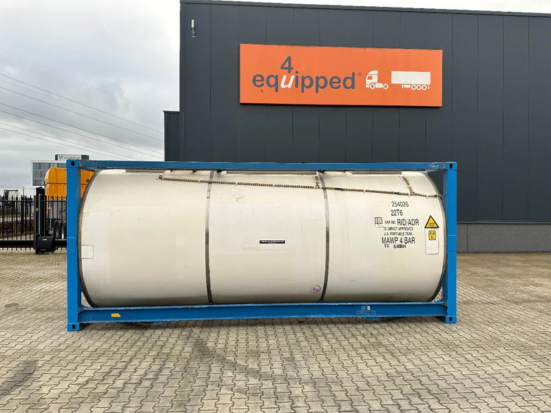 Welfit Oddy 20FT ISO, T12, 25.100L /1-COMP / BAFFELS, ADR-tests valid until 02/2027 - 저장 탱크 : 사진 2 Welfit Oddy 20FT ISO, T12, 25.100L /1-COMP / BAFFELS, ADR-tests valid until 02/2027 - 저장 탱크 : 사진 2