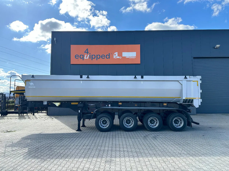 Wielton NEW / UNUSED 4-axle HEAVY-DUTY tipper, HARDOX, 16 tires, 32CBM, NO DOCUMENTS!!! - 덤프 세미 트레일러 : 사진 4 Wielton NEW / UNUSED 4-axle HEAVY-DUTY tipper, HARDOX, 16 tires, 32CBM, NO DOCUMENTS!!! - 덤프 세미 트레일러 : 사진 4