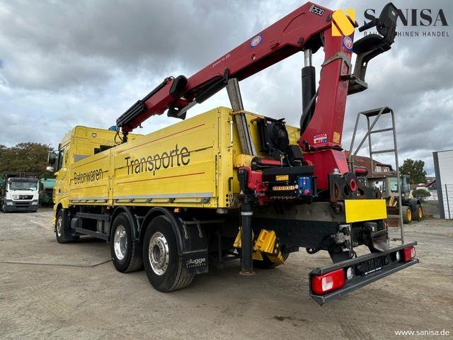 DAF XF 480/HMF 2530 L-CR Kran/Lenk/Lift/Baustoff - 드롭사이드/ 플랫베드 트럭 : 사진 4 DAF XF 480/HMF 2530 L-CR Kran/Lenk/Lift/Baustoff - 드롭사이드/ 플랫베드 트럭 : 사진 4