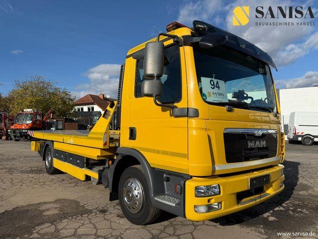 MAN TGL 12.220/Schiebeplateau/Hubbrille/Seilwinde - 견인 트럭 : 사진 1 MAN TGL 12.220/Schiebeplateau/Hubbrille/Seilwinde - 견인 트럭 : 사진 1