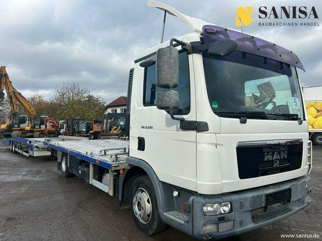 MAN TGL 8.220/Anhänger/Seilwi/Funk/Nutzlast: 8290 kg - 자동 운반 장치 트럭 : 사진 1 MAN TGL 8.220/Anhänger/Seilwi/Funk/Nutzlast: 8290 kg - 자동 운반 장치 트럭 : 사진 1