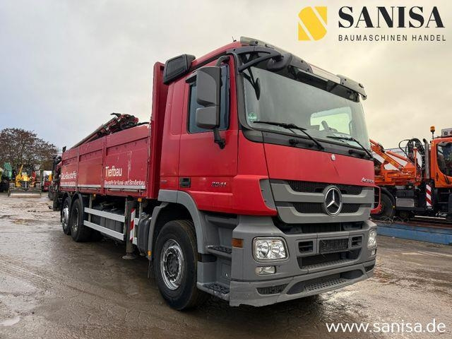 Mercedes-Benz Actros 2541/Kran/PK 34002-SH E/FlyJib/Funk/31Met - 드롭사이드/ 플랫베드 트럭 : 사진 1 Mercedes-Benz Actros 2541/Kran/PK 34002-SH E/FlyJib/Funk/31Met - 드롭사이드/ 플랫베드 트럭 : 사진 1