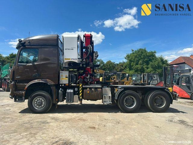 Mercedes-Benz Arocs 3351/6x6/Palfinger Epolsion S260/Langholz - 트랙터 유닛 : 사진 3 Mercedes-Benz Arocs 3351/6x6/Palfinger Epolsion S260/Langholz - 트랙터 유닛 : 사진 3