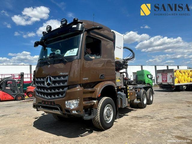 Mercedes-Benz Arocs 3351/6x6/Palfinger Epolsion S260/Langholz - 트랙터 유닛 : 사진 2 Mercedes-Benz Arocs 3351/6x6/Palfinger Epolsion S260/Langholz - 트랙터 유닛 : 사진 2