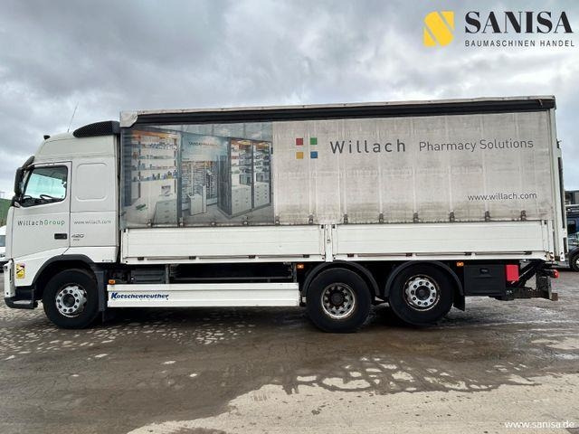 Volvo FH 420/Edscha/Schiebe/Globetrotter/Airtube - 커튼사이더 트럭 : 사진 4 Volvo FH 420/Edscha/Schiebe/Globetrotter/Airtube - 커튼사이더 트럭 : 사진 4