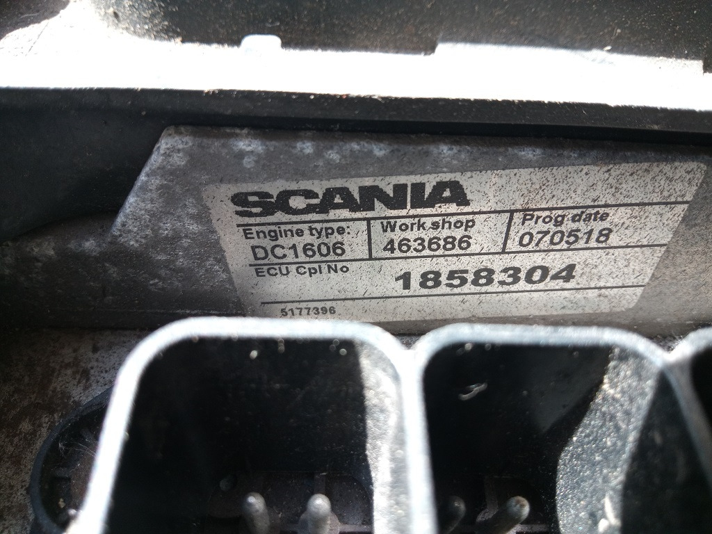 EDC Scania R500 DC1606 1858304 - ECU 트럭 용 : 사진 1 EDC Scania R500 DC1606 1858304 - ECU 트럭 용 : 사진 1